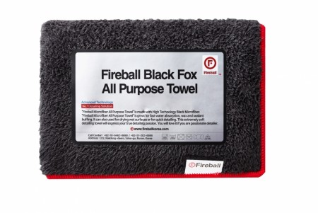 FIREBALL BLACK FOX ALL PURPOSE TOWEL (75X40 CM)